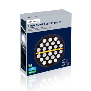 UNITED PACIFIC - 36452 - ULTRALIT - LUZ CIRCULAR DE 24 LED DE ALTA POTENCIA CON BARRA DE LUCES DE POSICIÓN LED DE DOBLE COLOR