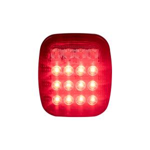GENERICA - GENERICA-PPN0927-PLAFON 16 LEDS ROJO RECTANGULAR STOP TRASERO 12V - Image 2