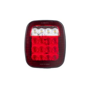 GENERICA - GENERICA-PPN0927-PLAFON 16 LEDS ROJO RECTANGULAR STOP TRASERO 12V - Image 3