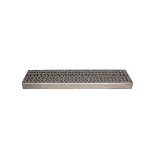 ALTTEC - TPP729437R - PELDAÑO INFERIOR PARA ESTRIBO PETERBILT DE 29 7/16" X 7" ALUMINIO CON TAPAS LATERALES