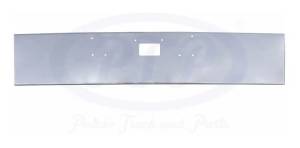 ATM - PET1810OV - DEFENSA ATM PETERBILT 379 18" X 3/16" BOXEND CON VENTANA PARA 10 PLAFONES OVALADOS ACERO CROMADO