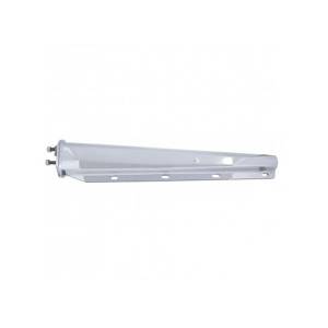 ATM - ATM-10841 - COLGADOR DE LODRA BAZUCA RECTO TORNILLO 2 1/2" SEPARACION CON RESORTE ACERO INOXIDABLE PAR