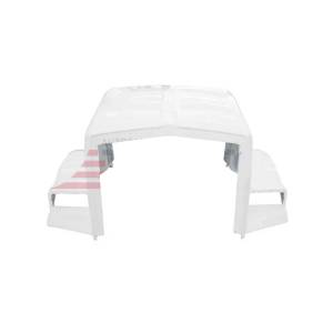 ATM - k0360B-CP - COFRE KENWORTH T800 TIPO ORIGINAL PLASTIC CRISTAL CURVO FIBRA DE VIDRIO