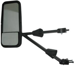 GENERICA-CEN7272-ESPEJO DE CABINA KENWORTH T600B/T800/T300 AJUSTE MANUAL 2008-2019 LADO CHOFER NEGRO