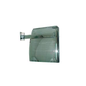 GENERICA-LZN0540-ZOQUETERA TIPO AMERICANO 24" X 29" CON PLACA DE 4 TORNILLOS CROMADO