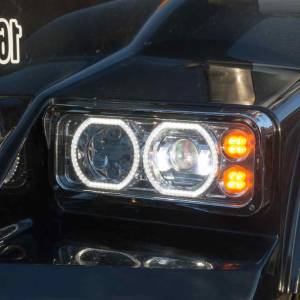 TRUX - TRUX - TLED-H120 - FARO TRUX UNIVERSAL LED CON AUXILIAR ANILLO HALO CROMADA LADO CHOFER - Image 4