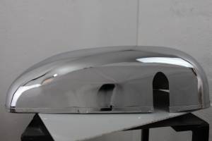 GENERICA - GENERICA-CEN1437-FUNDA PARA CONCHA DE ESPEJO KENWORTH T600B/T800/T300 LADO CHOFER ACERO CROMADA - Image 2