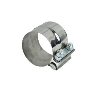 EXFLEX - EXFLEX - EAN1407 - ABRAZADERA DE CINCHO 3 1/2" PREFORMADA CON SEPARADOR ACERO INOXIDABLE - Image 2