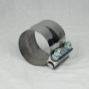 EXFLEX - EXFLEX - EAN1407 - ABRAZADERA DE CINCHO 3 1/2" PREFORMADA CON SEPARADOR ACERO INOXIDABLE - Image 4