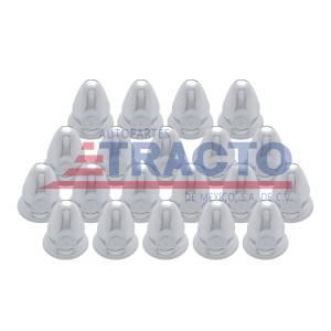 UNITED PACIFIC - 10005-20 - COPA DE TUERCA UNITED PACIFIC UNIMOUNT X 2 1/8" BALA CON FALDON PRESION PAQUETE 20 ACERO CROMADO