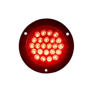 ATM - ATM - 1007RN - PLAFON ATM 24 LEDS ROJO REDONDO 4" BISEL PLASTICO NEGRO 12-24V - Image 3