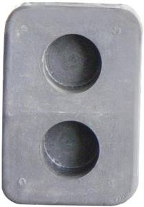 GENERICA-DACN0991-TOPE TRASERO RECTANGULAR 3" X 3" X 6" PARA CAJA