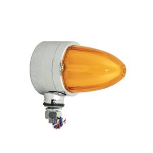 ATM - 1055SHA - SEMAFORO GRANDE SENCILLO TIPO MISIL HALO 14.7 X 10.5 X 9 CM 24V AMBAR