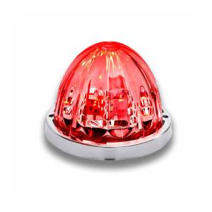 TRUX - TRUX - TLED-WTRB - PLAFON TRUX 19 LEDS ROJO/AZUL WATERMELON 3.18 X 2.56 X 3.18 12V BISEL DE PLASTICO CROMADO ESTRELLA - Image 5