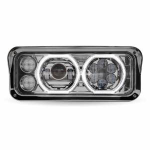 TRUX - TRUX - TLED-H121 - FARO TRUX UNIVERSAL LED CON AUXILIAR ANILLO HALO CROMADA LADO PASAJERO - Image 2