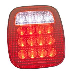 GENERICA - GENERICA-PPN0925-PLAFON 16 LEDS ROJO RECTANGULAR STOP TRASERO CON ESTROBO - Image 2