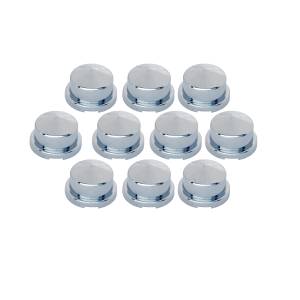 UNITED PACIFIC - 10082-10 - COPA TUERCA UNITED PACIFIC ENTRADA 3/4" X 7/8" ALTO PICO CON FALDON PRESION PAQUETE 10 CROMADO