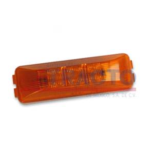 ATM - ATM-38161 - PLAFON RECTANGULAR SERIE 19 AMBAR 12 LEDS
