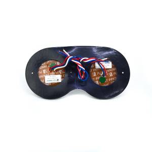 ATM - ATM - ATM-1060DAC - PLAFON ATM 9 LEDS AMBAR MICA CLARA DOBLE REDONDO 20.5 X 10.5 CMS BISEL PLASTICO CROMADO 12-24V - Image 1