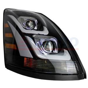 ATM - 20519301 - FARO ATM DE VOLVO 3G HALO CON BARRAS LATERALES AMBAR LADO PASAJERO