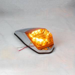 ATM - ATM - 1031 - ZEPELIN ATM TIPO KW T800 27.5 X 7.5 X 8 CM 12 LEDS AMBAR CON SOPORTE ABS CROMADA 12-24 V - Image 4