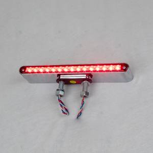 ATM - ATM - 1029 - DIRECCIONAL ATM SEMAFORO RECTANGULAR GRANDE 23.5 X 5.2 X 2.6CM 30 LED 12V-AMBAR-ROJO ARO ABS CROMADA - Image 4