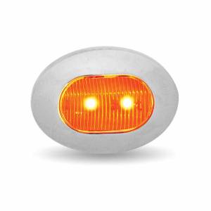 TRUX - TRUX - TLED-BX4AR - PLAFON TRUX OVALADO AMBAR Y ROJO DE 3/4" 2 LED - Image 2