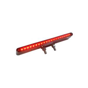 ATM - ATM - 1034 - PLAFON BARRA ATM 40 LEDS AMBAR/ROJO 12 1/4" X 3/4" BISEL CROMADO 12-24V - Image 2