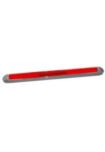 ATM - ATM - 1025BH-R - PLAFON BARRA ATM 51 LEDS ROJO 17 1/4" X 1" X 3/4" HALO BISEL CROMADO 12-24V - Image 2