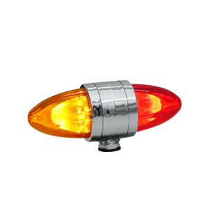 ATM - 1055 - PLAFON ATM DIRECCIONAL 18 LEDS AMBAR/ROJO 24.4 X 10.5 X 9 CM 12-24V
