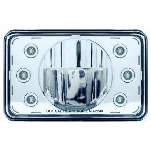 UNITED PACIFIC - 31356 - LUZ DE ALTA INTENSIDAD LEDS DE CRISTAL- 6" X 4" DESTELLO BAJO