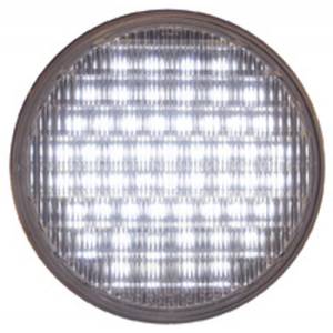 UNITED PACIFIC - 38065 - LUZ REDONDA 4" 54 LEDS BLANCO - 3 CONTACTOS HEMBRA