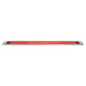 UNITED PACIFIC - 38870 - BARRA 39 LEDS ROJOS DE 16" CON BASE CROMADA