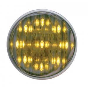 UNITED PACIFIC - 39577 - PLAFON DE 2 ½" CON 9 LEDS AMBAR