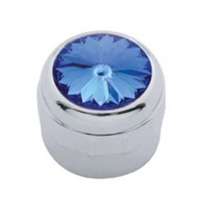 UNITED PACIFIC - 41267 - PERILLA PARA RADIO DELPHI CON DIAMANTE AZUL CROMADA