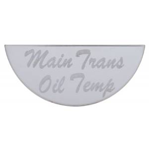UNITED PACIFIC - 48046 - PLACA DE ACERO"MAIN TRANS OIL TEMP"