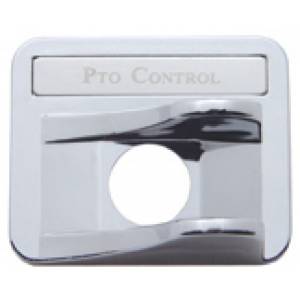 UNITED PACIFIC - 48208 - BISEL PARA SWITCH CONTROL GUARDIA KENWORTH CON PLACA ACERO INOXIDABLE