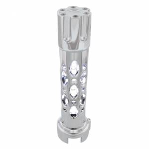 UNITED PACIFIC - 70727 - PALANCA DE VELOCIDADES 13 15 18CROMADA VERTICAL CON LUZ AMBAR