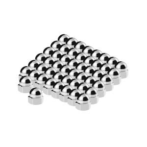 UNITED PACIFIC - 10021M50 - TAPA DE TUERCA BELLOTA CROMADA 11/16" X 7/8" (50 UNIDADES/CAJA)