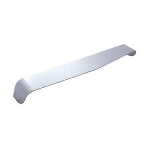 UNITED PACIFIC - 10460 - VISERA DE ACERO INOXIDABLE DE 14-3/4" DE ANCHO PARA FAROS DOBLES DE 4" X 6", ESTILO LISO