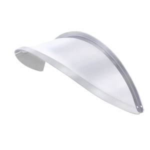 UNITED PACIFIC - 10467 - VISERA CROMADA CON BORDE ASCENDENTE PARA FARO DE 7"