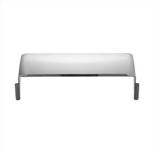 UNITED PACIFIC - UNITED PACIFIC - 10470 - VISERA DE ACERO INOXIDABLE PARA FARO RECTANGULAR DE 4" X 6", ESTILO SUPERIOR CURVO - Image 2