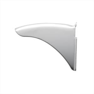 UNITED PACIFIC - UNITED PACIFIC - 10470 - VISERA DE ACERO INOXIDABLE PARA FARO RECTANGULAR DE 4" X 6", ESTILO SUPERIOR CURVO - Image 4