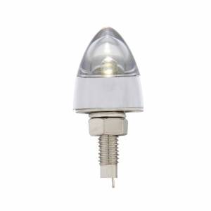 UNITED PACIFIC - UNITED PACIFIC - 10862 - SUJETADOR DE PLACA DE MATRÍCULA LED BULLET - BLANCO (PAQUETE DE 2) - Image 2