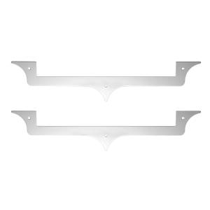 UNITED PACIFIC - 10927 - ACENTO DE EMBLEMA DE ACERO INOXIDABLE KENWORTH (TARJETA DE 2)
