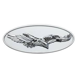UNITED PACIFIC - UNITED PACIFIC - 10964 - EMBLEMA OVALADO CROMADO FUNDIDO - ÁGUILA 3D - Image 1