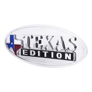 UNITED PACIFIC - UNITED PACIFIC - 11017 - EMBLEMA OVALADO CROMADO FUNDIDO - "TEXAS EDITION" - Image 2