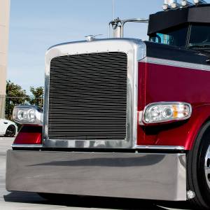UNITED PACIFIC - UNITED PACIFIC - 21050 - INSERTO DE REJILLA DE ALUMINIO ESTILO BILLET CON BARRAS HORIZONTALES PARA PETERBILT 389 - Image 17