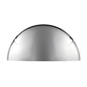 UNITED PACIFIC - 21476 - ESCUDO MEDIA LUNA DE ACERO INOXIDABLE PARA FARO 7" (PAR)