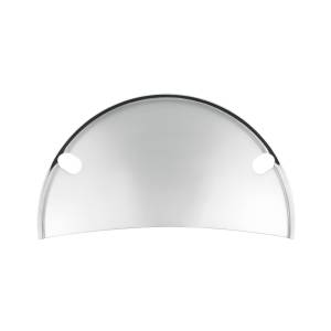 UNITED PACIFIC - 21477 - PROTECCIÓN DE MEDIA LUNA DE ACERO INOXIDABLE PARA FARO DE 5-3/4" (PAR)